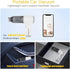 Mini Cordless Car Vacuum, Small Wireless Handheld Vacuum Cleaner 9000PA High Power Suction, Portable 3 in 1 Vacuum, Air