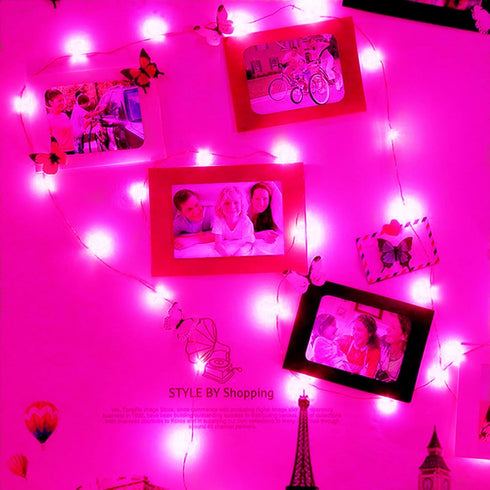 Ranlraka 20 Wine Bottle Lights with Cork Mini Fairy String Lights Battery Operated LED Pink Fairy Lights Party