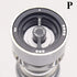Chef Specialties Clear 3.5" Metro Pepper Mill and Salt Mill Set