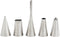 Mrs. Anderson’s Baking Pastry Cookie Cake Decorating Tips, 5-Piece Set, 18/8 Stainless Steel