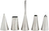 Mrs. Anderson’s Baking Pastry Cookie Cake Decorating Tips, 5-Piece Set, 18/8 Stainless Steel