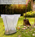Artigarden 30-45 Garden Trash Bag Holder - Outdoor Leaf Bag Support Stand Multi-Use Metal Garbage Bag Holder Frame