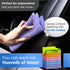 5 (10-Pack,12"X12") FGSAEOR Microfiber Cleaning Cloth, All Purpose Cleaning Rag - Ultra Absorbent Microfiber Towel