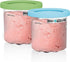 Ninja CREAMi Original Pints 2 Pack, Compatible with NC299AMZ & NC300s Series