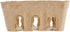 Juvale Pulp Fiber Berry Baskets, Brown Molded Pulp Fruit Containers for Farmers Market and Grocery Store (4 x 4 x 1.81