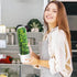 HVECT 2-3 Herb Keeper for Refrigerator, Herb Saver Cilantro Containers for Refrigerator, Fresh Herb Keeper