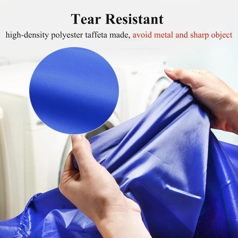 OTraki 28x45 Inch Extra Large Laundry Bag 2 Pack - Heavy Duty Drawstring Hamper for Dirty Clothes, Washable Organizer