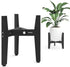 LUE BONA HDPS Plant Stand Indoor Outdoor, Adjustable Mid Century Modern Stand