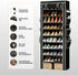 HOACHAN 10-Tier 30-38 Closet Shoe Rack with Dustproof Cover, Large Capacity Shoes Storage Organizer Holds Pairs