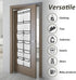 2PK 12 Large Pockets Over Door Hanging Shoe Organizer