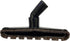 Black 10 Inch Wide Plastic Floor Brush with Horse Hair Bristles, Fits 1.25 Inch Vacuum Cleaner Wands