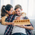 GTI 2pcs Belt Organizer with 7 Compartments, Bamboo Storage Case for Tie and Belt, Closet Organizer for Men and Women