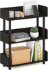 Furinno Turn-N-Tube 3-Tier Toolless Freestanding Display Rack, Espresso