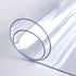 16 28 Inch, 1.5mm LovePads Clear Desk Mat x Thick Clear Table Protector, Waterproof Plastic Table Cover Protector, PVC