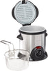 Presto 05470 Stainless Steel Electric Deep Fryer - Silver, Ideal for Making Crispy Fried Foods at Home