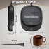 Off,3 Settings, Mug Warmer for Coffee and Tea, Cup Warmer for Desk with Auto Shut Temperature Smart Coffee Warmer Plate