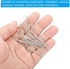 100 Pack 2.5mm 50mm PATIKIL Chandelier Connector Clip Pins, OD x L Chandelier Replacement Prism Copper Pins
