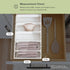 Bamboo Kitchen Towel and Food-Storage Organizer, Adjustable Wall Inserts, Non-Slip Feet, White Finish for Kitchen