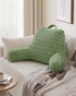 Blissful Diary Reading Pillow, Large Backrest Pillow with Shredded Memory Foam for Adult & Children, Designed for Bed