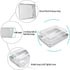 TeamFar Lasagna Pan, 12?’’ x 9¾’’ x 2’’ - Stainless Steel Rectangular Cake Brownie Baking Pan with Lid
