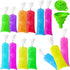 300 Pcs Ice Lolly Bags Disposable Ice Cream Mold Bags with Silicone