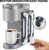 K Cup Holder for Keurig: Coffee Pod Holders for Counter Small Space - Wall Mount Kcup Holders, 2 Pack, Gray
