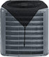 E&K 36"x36" Outdoor AC Unit Cover, Compressor Mesh Top Cover with Bungee Cords for Leaf Dust Protection