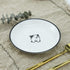 Cute Cartoon Dog Ceramic Seasoning Dishes, Sauce Dish, 5'' Dipping Bowl for Kitchen