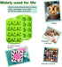Silicone Donut Pan - Mini Baking Pan for Baking Delicious Donuts, Non-stick Bottom, Easy to Clean