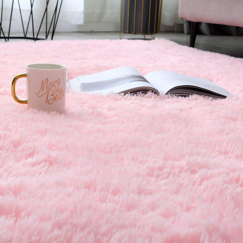 Room,4X6 Shag Area Rugs for Bedroom Living Ultra Soft Fluffy Area Rugs for Dorm, Indoor Carpet Nursery Rugs for Kids
