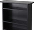 5 5 240 132 Shelf Bookcase Tier Wooden Multimedia Storage Media Cabinet DVD Rack, Adjustable Shelves Organize a Mix