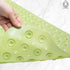ENKOSI Large Non Slip Bath Mat - Extra Long 40 x 16 Inch Bathroom Mats for Tub, Anti Slip Green Bathmats