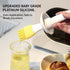 Oil Dispenser with Brush, 3 IN 1 Glass Olive Oil Dispenser Bottle with Silicone Basting Brush for Cooking