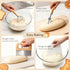 12 Set Nikkar Complete Sourdough Starter Kit with Bamboo Storage Rack Bread Baskets, Sourdough Bread Baking Supplies