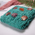 Rosoz Nature Fish Net Wall Decoration with Shells, Ocean Themed Hangings for Pirate Party, Wedding, Photographing (Aqua)