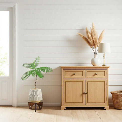 Neracking 10 Inch 4-11 Inch Boho Wood Plant Stand - Small Plant Stands Indoor for Pots, Single Plant Stand Indoor