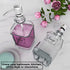 GLADPURE Soap Dispenser - 2 Pack, 18 Oz Antique Design Thick Glass Hand Soap Dispensers with 304 Stainless Steel Pump