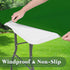 6 Pack 8 (Green,30" 96") Picnic Fitted Table Cover for Foot Tablecloth for Rectangle Tables Waterproof Stretch Washable