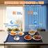 8 24H Silicone Warming Mat for Food, Foldable Electric Food Warming Tray Kitchen Heating Mat for Buffets Party, Buffet