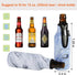 Cosmos 4 12 OZ (4 Pcs Beer Bottle Sleeves Neoprene Insulator Sleeves Bottle Jackets Sleeves Beverage Bottle Cooler