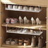 PowerKing 10lbs 5.11'' Expandable Under Cabinet Shelf, Adjustable Length Under Shelf Storage with Thick Clips Capacity
