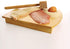 HIC Kitchen Wooden Meat Tenderizer Mallet, Double Sided, 12.5-Inches, FSC-Certified Beechwood