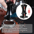 Espresso Tamper 51mm, Spring Loaded Coffee Tamper for 51mm Portafilter, Stainless Steel Flat Base