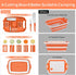HI NINGER Camping Cutting Board, Collapsible Chopping Board with Colander, 9-In-1 Multi Kitchen Vegetable Washing