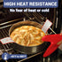 2 Pieces Silicone Bread Sling for Dutch Oven, Non-Stick Baking Mat with Long Straps, Heat Resistant Liners