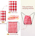 72x30 Inches 3 Set Picnic Table Cover with Bench Covers and Bag, Camping Essentials Camping Table Cover with Elastic