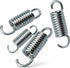 remolean 4 Pack 2 Inch (10Turn) Replacement Furniture Mechanism Extension Tension Springs, Short