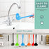 5 Pieces Silicone Ladles, Small Soup Ladle Spoon, Heat Resistant Kitchen Spoons for Cooking and Serving Sauce, Chili,