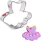 Tutu Ballet Dance Cookie Cutter 3.5" Made in USA by Ann Clark