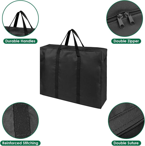 8FT 49" 30" 4.5" Folding Table Storage Bag, Waterproof Heavy Duty Large Carrying Bag for Picnic/Camp Tables, Portable